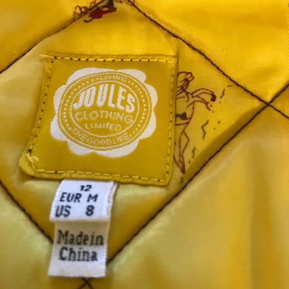 Joules Jacket Quilted Purple - Picture 5 of 12